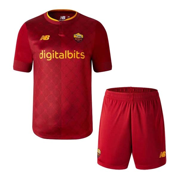 Camiseta AS Roma 1ª Kit Niños 2022 2023